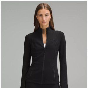 Black Lululemon Define Jacket Luon Full length size 4